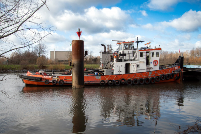 Обои картинки фото корабли, баркасы ,  буксиры, буксир