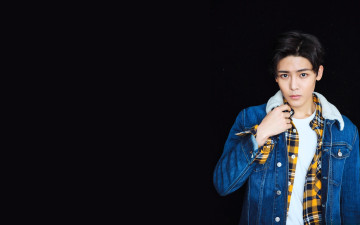 Картинка мужчины hou+ming+hao актер куртка рубашка футболка