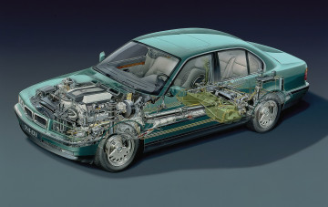 Картинка автомобили рентген bmw