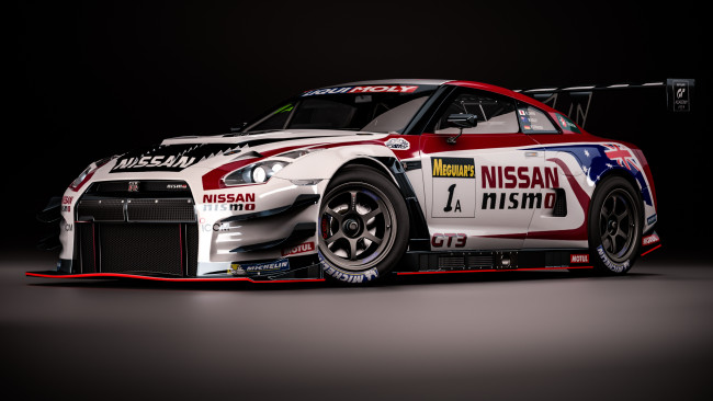 Обои картинки фото автомобили, 3д, nissan