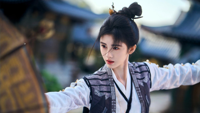 Обои картинки фото the eternal fragrance, кино фильмы, девушка, зонт