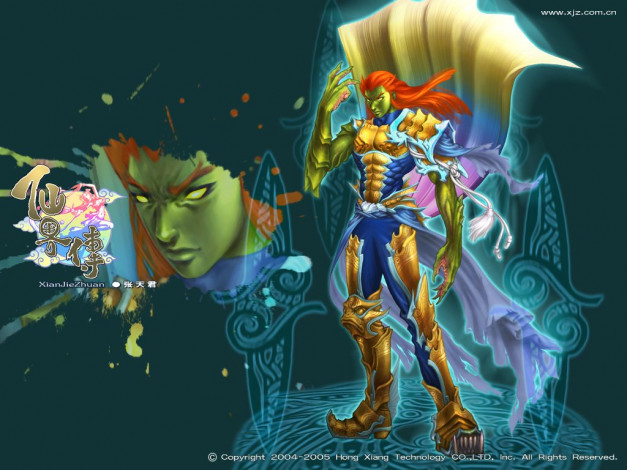 Обои картинки фото видео, игры, xian, jie, zhuan