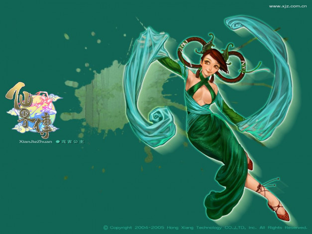 Обои картинки фото видео, игры, xian, jie, zhuan