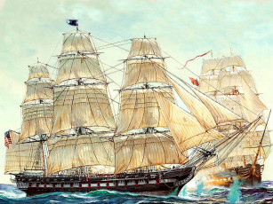 Картинка корабли рисованные