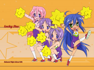 Картинка аниме lucky star