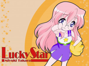 Картинка аниме lucky star