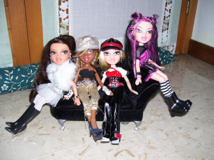 Картинка разное bratz куклы