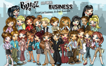 обоя мультфильмы, bratz