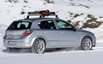 Картинка opel astra hatchback автомобили