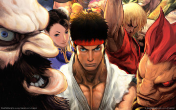 Картинка видео игры street fighter series