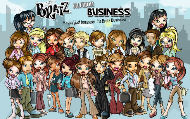 Обои картинки фото мультфильмы, bratz