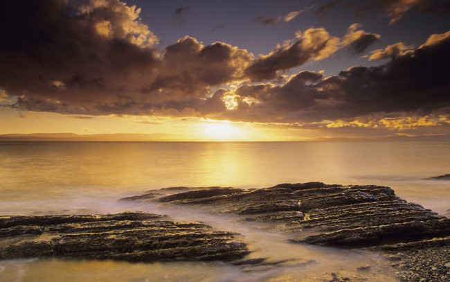 Обои картинки фото природа, восходы, закаты