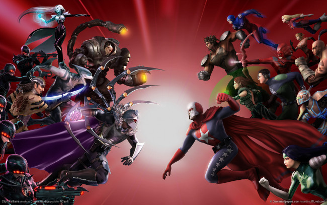 Обои картинки фото видео, игры, city, of, villians