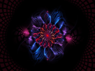 Картинка 3д графика fractal фракталы