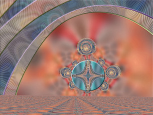 Картинка 3д графика fractal фракталы