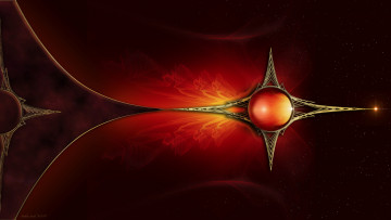 Картинка 3д графика fractal фракталы