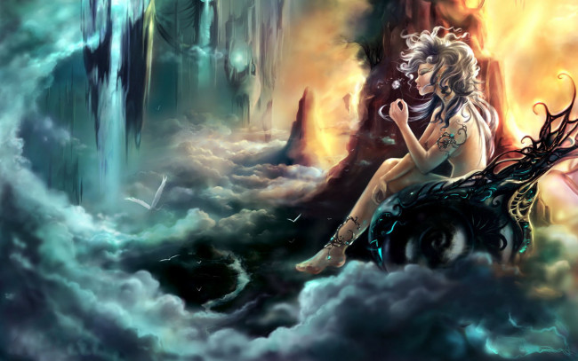 Обои картинки фото фэнтези, эльфы