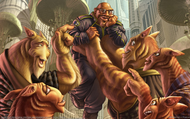 Обои картинки фото фэнтези, существа