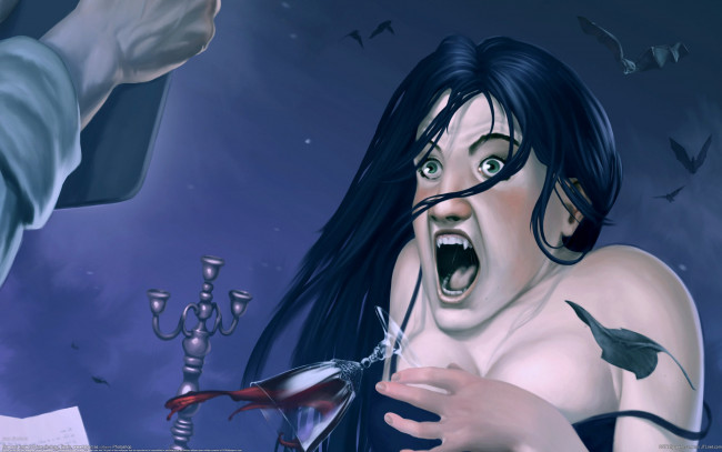 Обои картинки фото фэнтези, вампиры