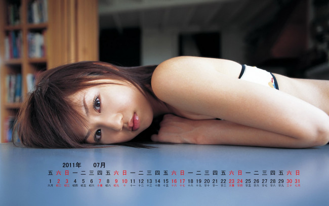 Обои картинки фото календари, девушки