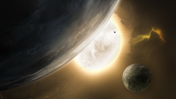 Картинка космос арт планеты