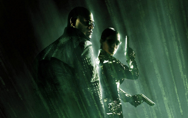 Обои картинки фото матрица, кино, фильмы, the, matrix, reloaded, морфиус, тринити