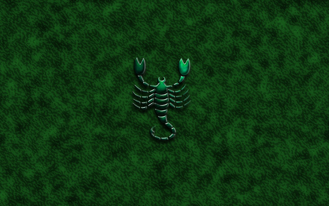 Обои картинки фото скорпион, 3д, графика, animals, животные, scorpion, зеленый, green