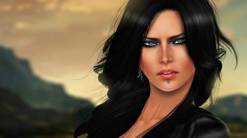 Картинка 3д графика portraits портрет брюнетка