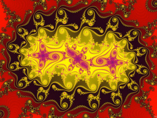 Картинка 3д+графика фракталы+ fractal цвета фон узор