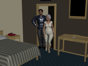 Картинка 3д+графика люди+ people женщина мужчина