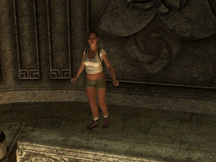 Картинка archeology 3д+графика люди+ people девушка взгляд