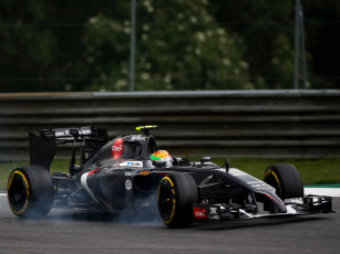 Картинка спорт формула+1 гонка 2014 c33 sauber скорость