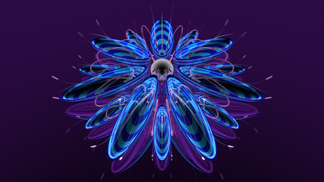 Обои картинки фото 3д графика, цветы , flowers, лепестки