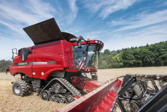 Картинка техника комбайны жатва комбайн поле