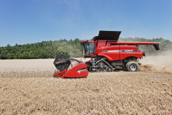 Картинка техника комбайны жатва комбайн поле