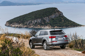 обоя автомобили, audi, 2015г, s, line, quattro, tdi, q7