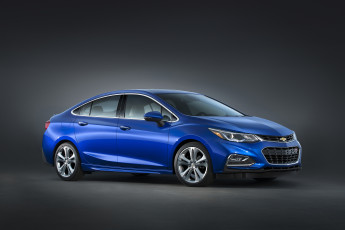 Картинка автомобили chevrolet синий cruze rs 2016 г