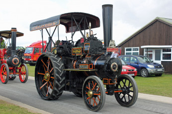 Картинка техника тракторы трактор паровой