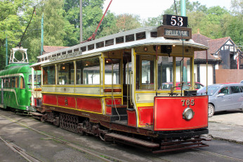 Картинка техника трамваи транспорт рельсы трамвай