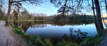 Картинка природа реки озера река лес