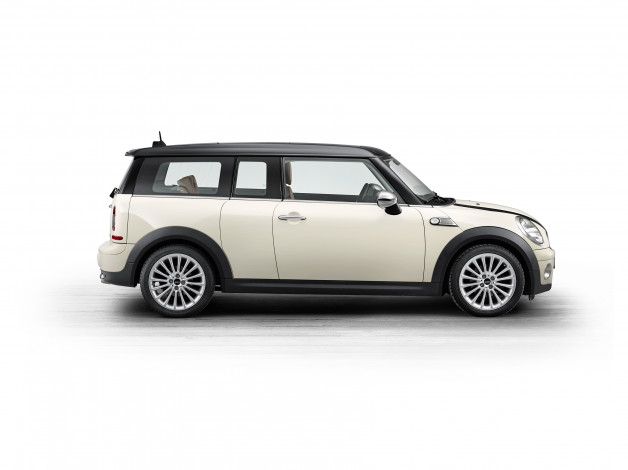 Обои картинки фото автомобили, mini, r55, d, clubman, cooper, светлый