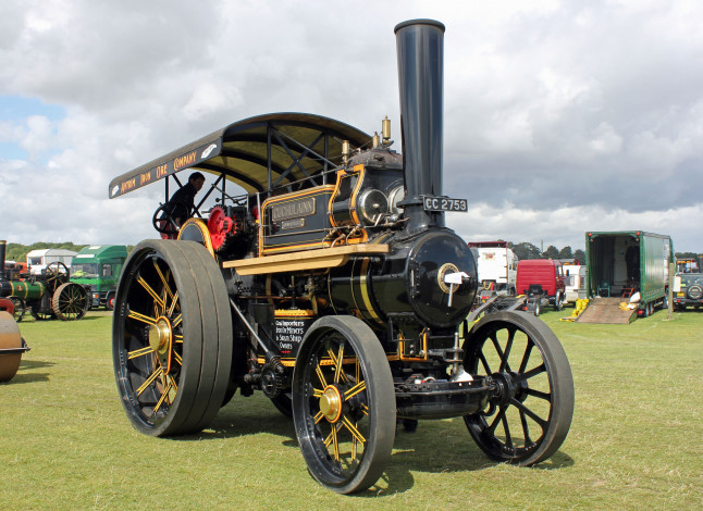 Обои картинки фото техника, тракторы, паровой, трактор