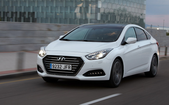 Обои картинки фото автомобили, hyundai, 2015г, i40