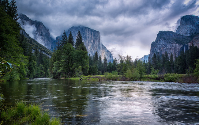 Обои картинки фото природа, реки, озера, горы, лес, река