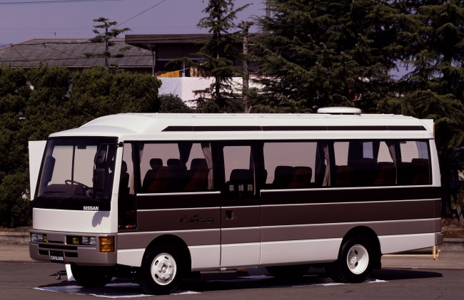 Обои картинки фото автомобили, автобусы, nissan