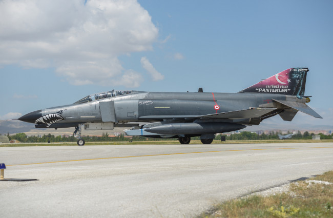 Обои картинки фото f-4e 2020 terminator, авиация, боевые самолёты, истребитель