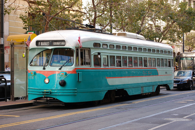 Обои картинки фото техника, трамваи, транспорт, рельсы, трамвай