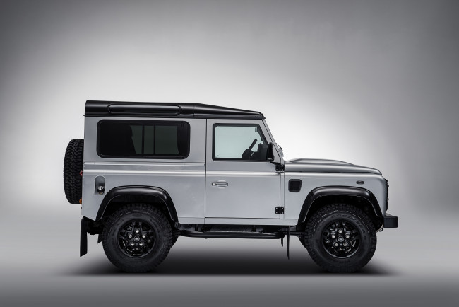 Обои картинки фото автомобили, land-rover, 2015г, 2000000th, defender, 90, land, rover