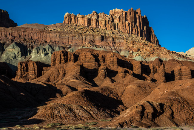 Обои картинки фото природа, горы, небо, скалы