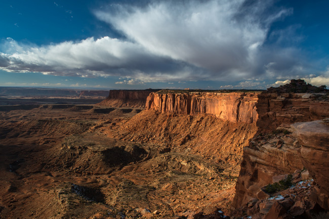 Обои картинки фото природа, горы, облако, скалы, небо